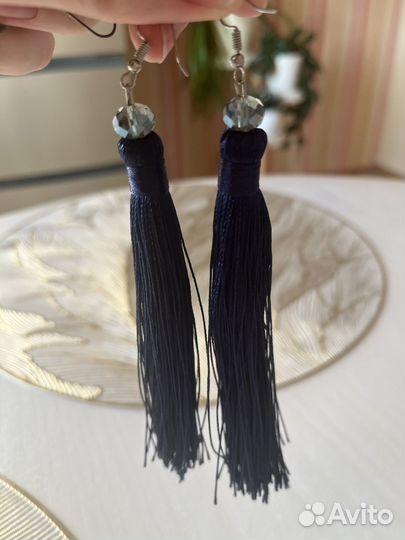 Сережки бижутерия