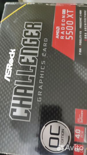 ASRock rx 5500xt IS 8gb ddr6