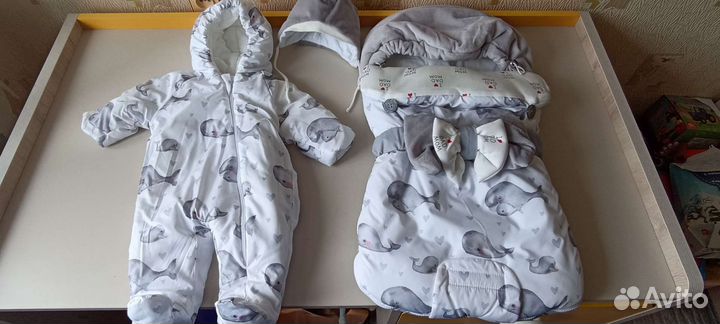 Зимний комплект на выписку