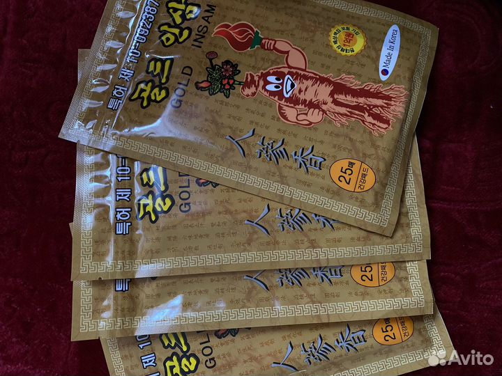 Корейский обезболивающий пластырь