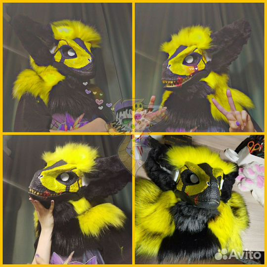 Маска раптора фурсьют