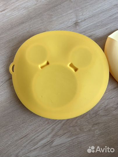 Набор детской силиконовой посуды