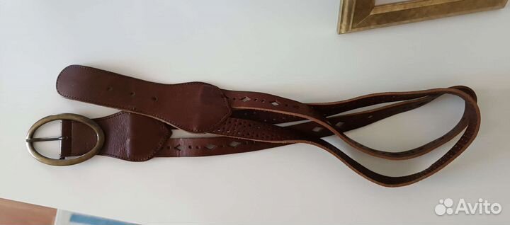 Ремень женский натуральная кожа