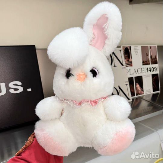 Мягкая игрушка заяц