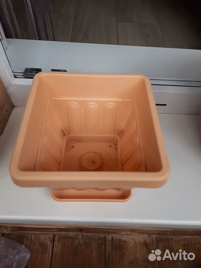 Цветочные горшки бу