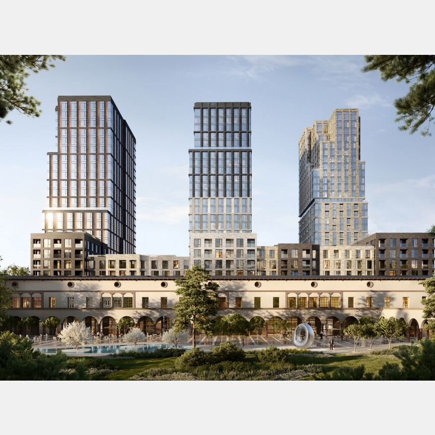 3-к. квартира, 104,1 м², 2/7 эт.