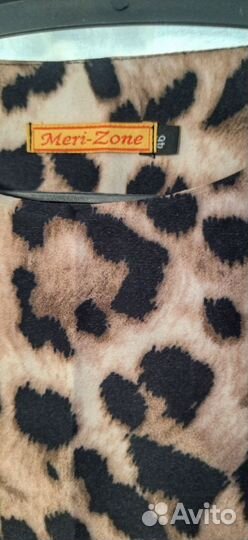 Платье леопардовое 46 48