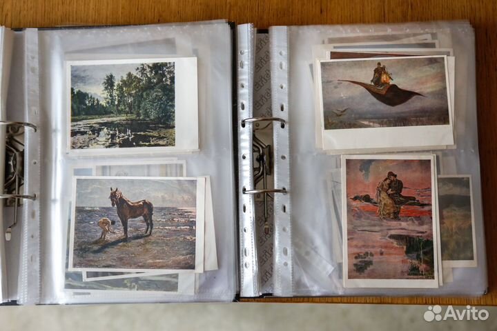 Открытки ссср, Живопись, изд. 1946-1956 год