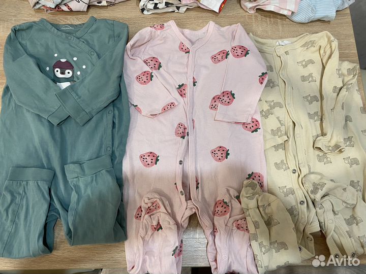 Вещи пакетом для девочки 74 80