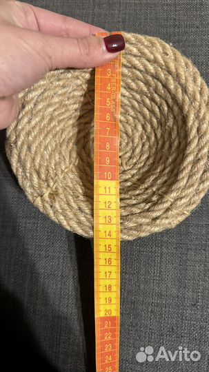 Гнездо для попугаев джутовое