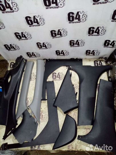 Пластик салона для Hyundai Solaris 2013г. седан