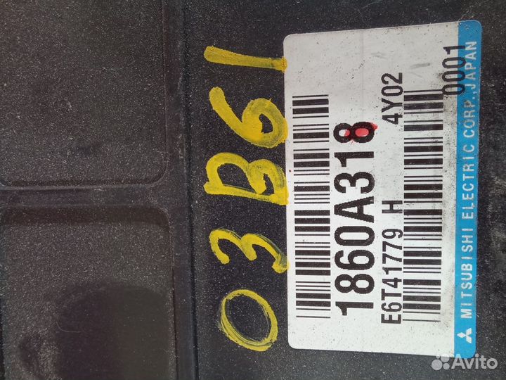 Блок управления двигателем для Mitsubishi Lancer 9