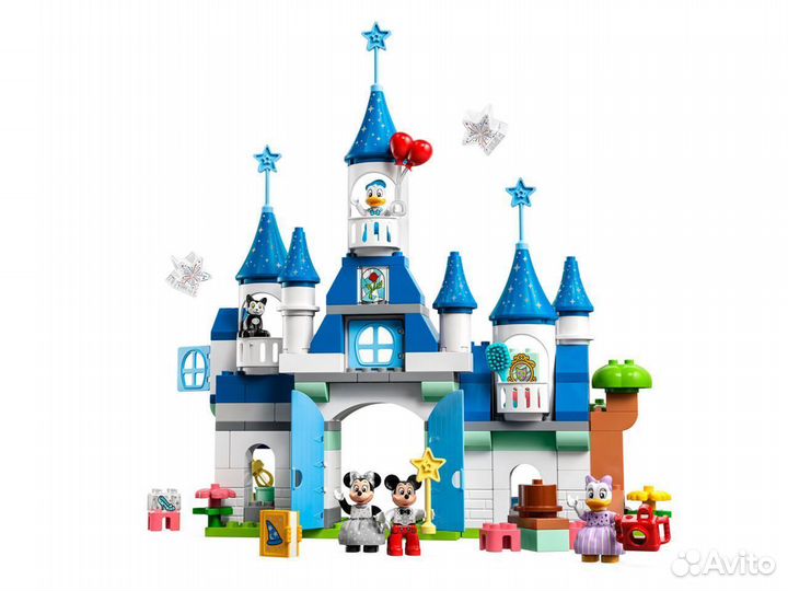 Lego duplo Disney 10998 Волшебный замок Дисней 3 в 1