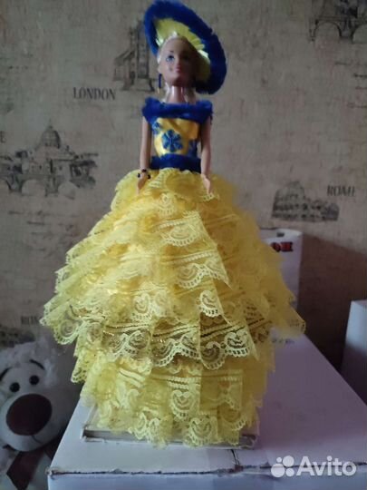 Кукла шкатулка ручной работы