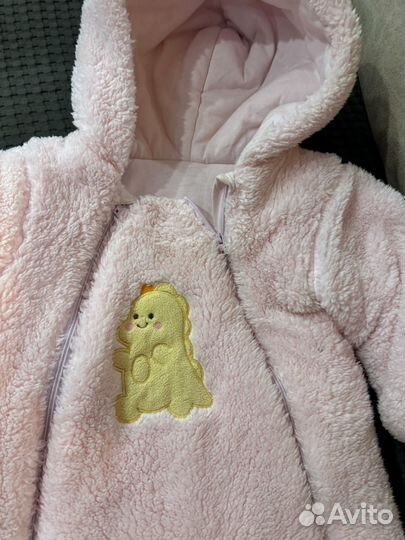 Комбинезон плюшевый 74