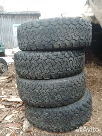 Летняя резина 245 70 р16 бу