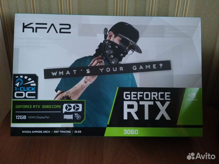 Видеокарта RTX 3060