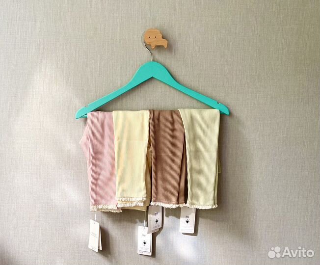 Лосины в рубчик для девочки; с 80 по 104 размеры