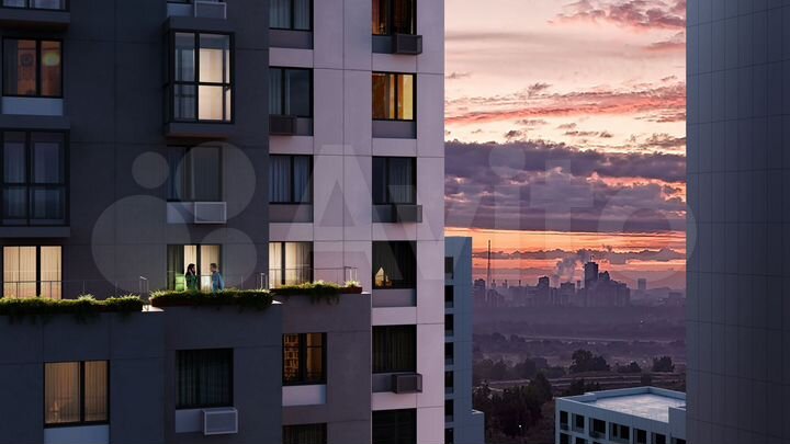 1-к. квартира, 31,1 м², 5/6 эт.