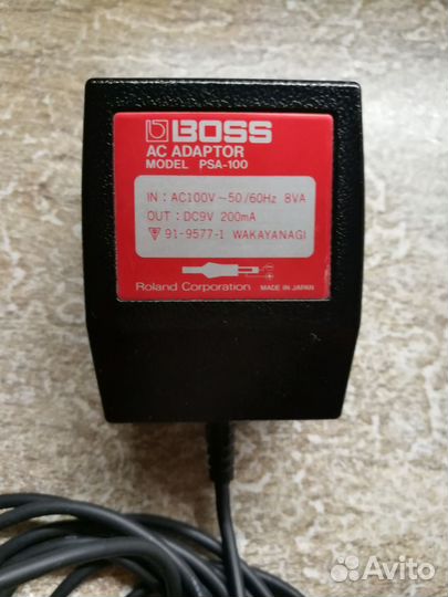 Блоки питания boss psa, electro harmonix