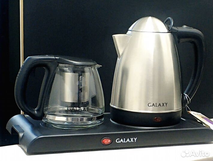 Чайник электрический со стеклянным заварником