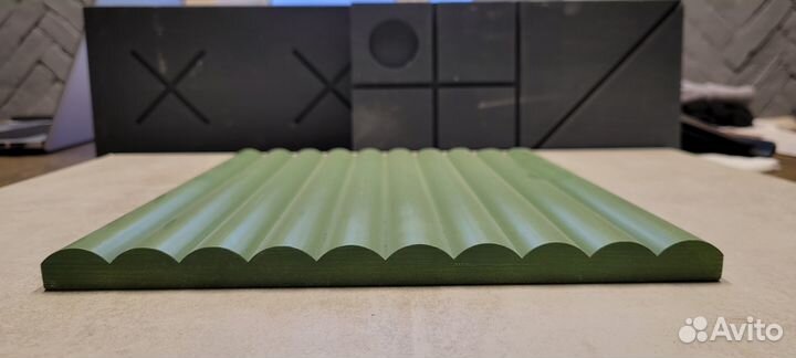 3D гипсовые панели рейки