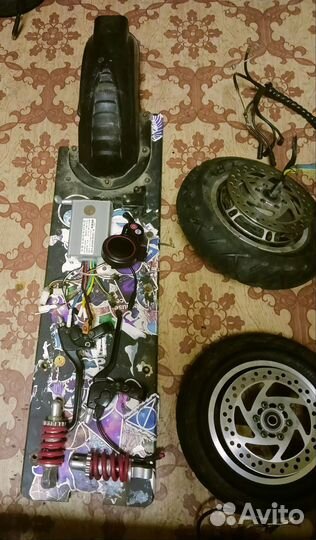 Запчасти на Kugoo Max Speed электросамокат