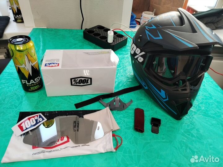 Шлем кроссовый размер s обхват головы 58