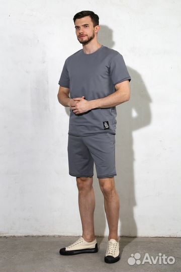 Костюм мужской Рилз-4 серый