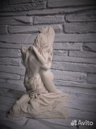 Статуэтка Влюбленные фигурка из камня интерьерная