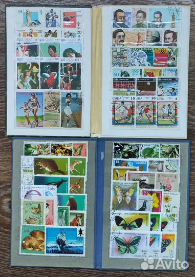 Альбомы с марками