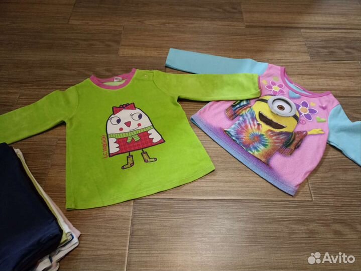 Пакет одежды для девочки на1-2 года