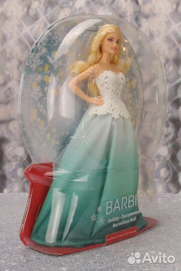 Кукла Barbie Holiday 2016, новая Барби Праздничная