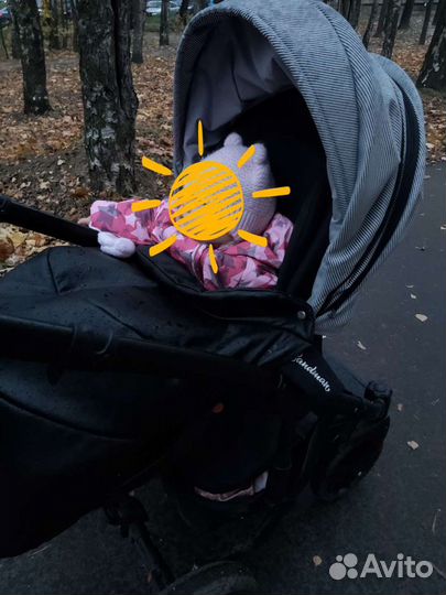 Коляска 2 в 1 Mr.Sandman Apollo