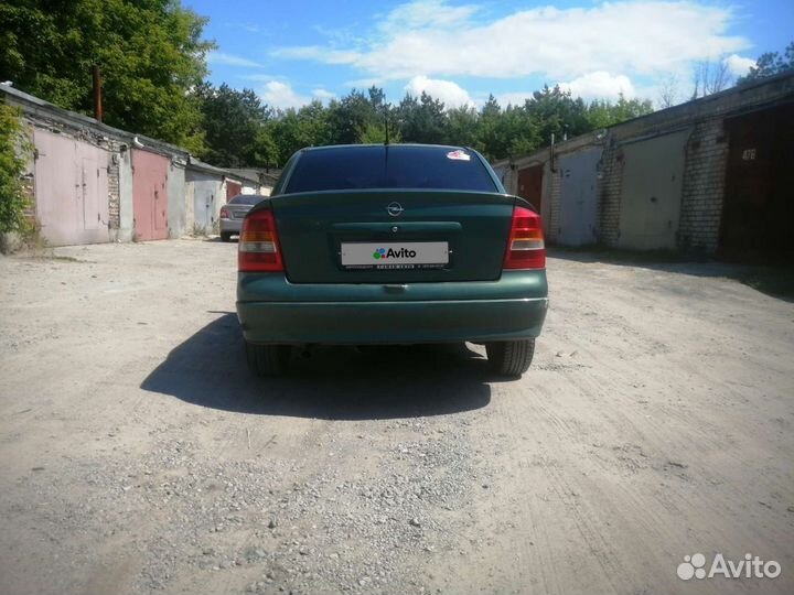 Opel Astra 1.6 AT, 2002, 295 000 км