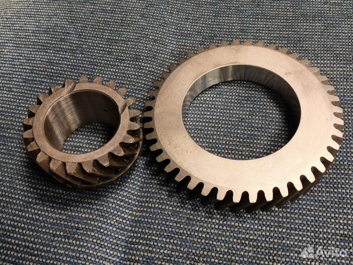Шестерня понижения 43 зуба Нива с ответной частью