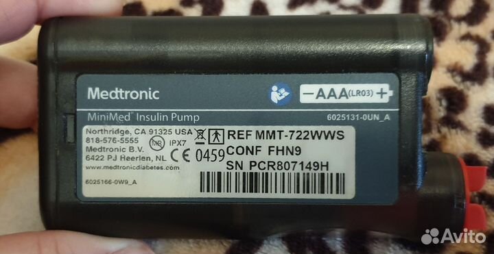 Инсулиновая помпа medtronic 722