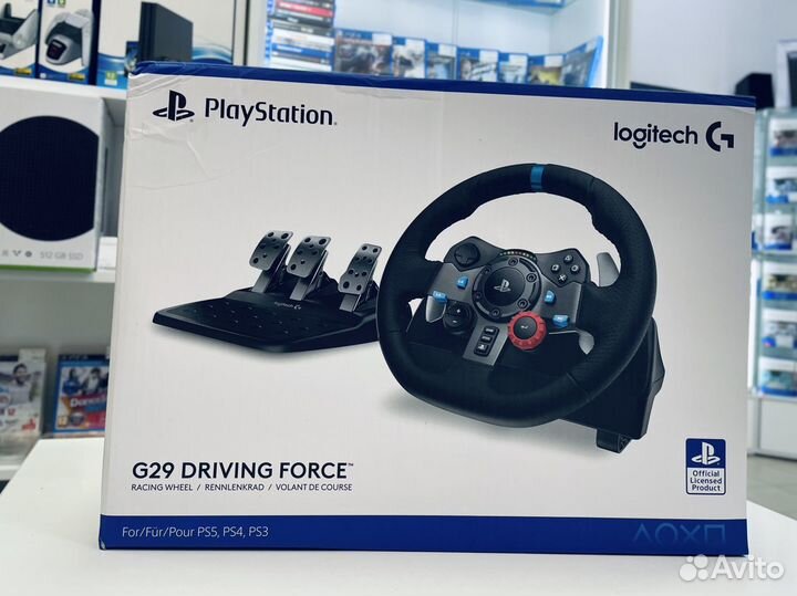 Игровой Руль Logitech Racing Wheel G29