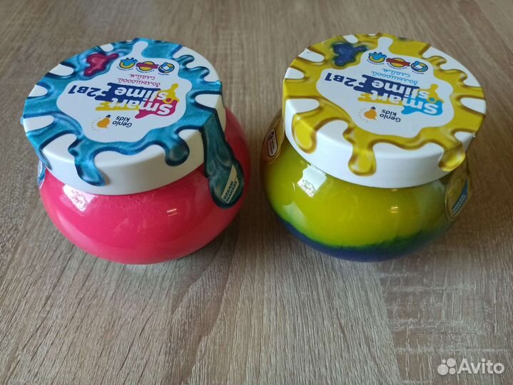 Большой слайм 2в1 Genio kids