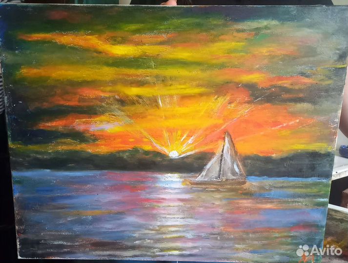 Картина маслом на холсте
