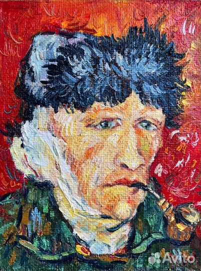 Картина маслом портрет художник ван гог