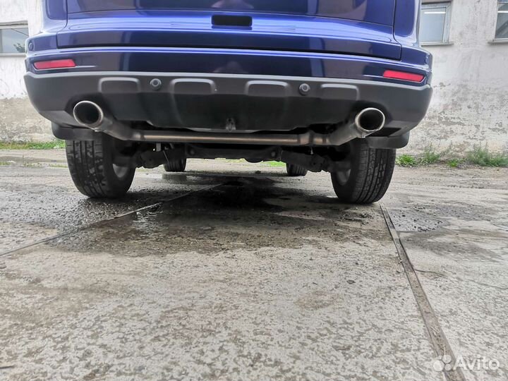 Выхлопная система на два выхода Хонда црв