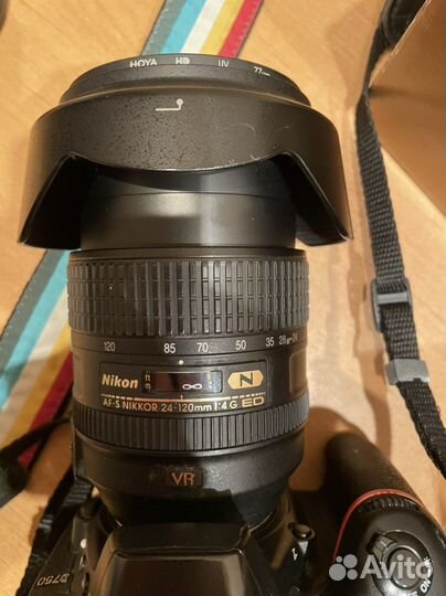Nikon d750 + nikon 24-120mm+ вспышка и сумка