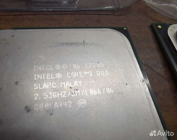 Процессоры Intel e5200 и e7200