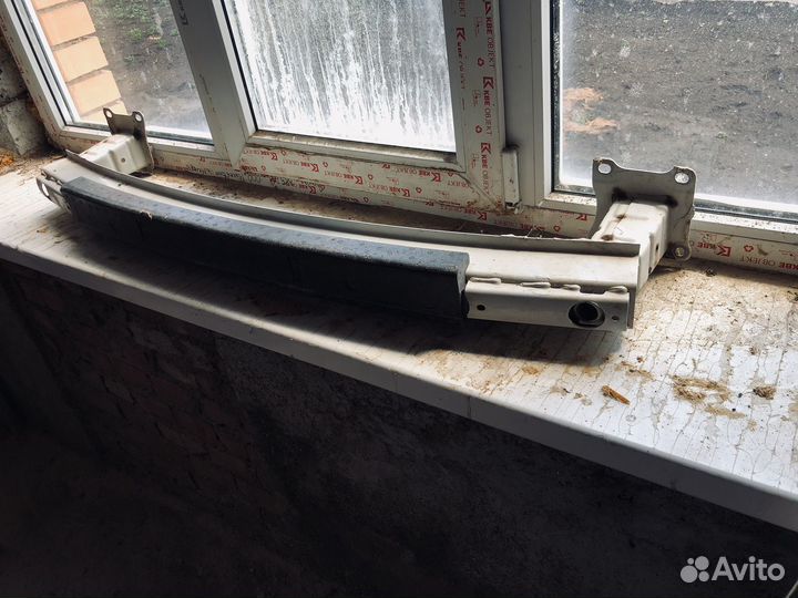 Усилитель заднего бампера на шкоду суперб 2