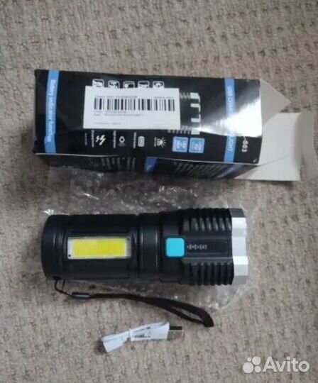 Фонарь светодиодный аккумуляторный