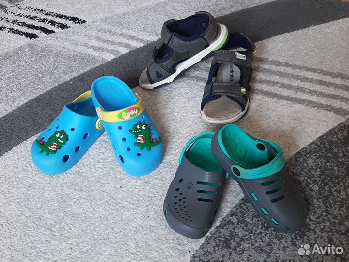 Сабо кроксы сандалии детские