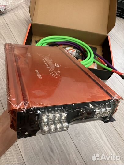 Усилитель DL Audio Barracuda 4.100 V.2 + провода