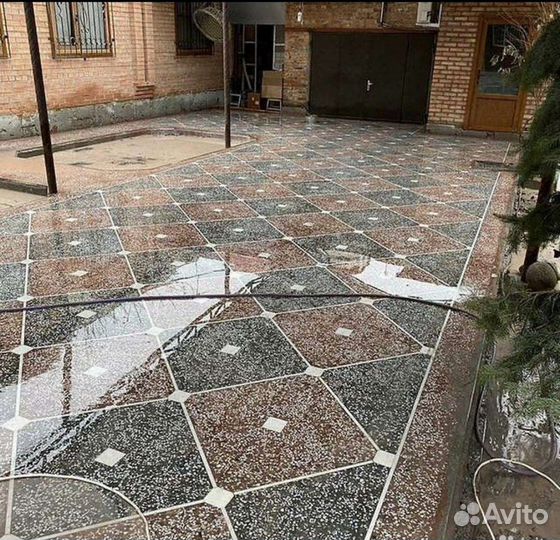 Мозайка полов и лестниц
