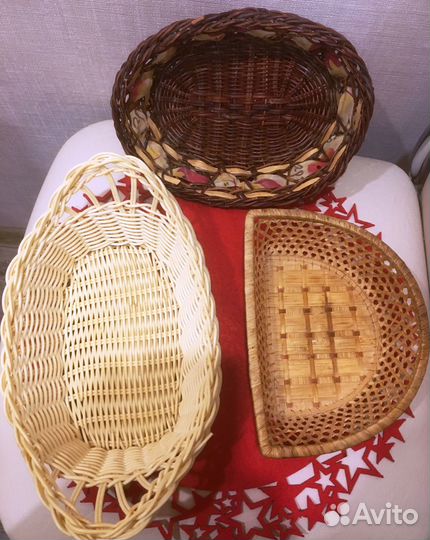 Хлебница плетеная